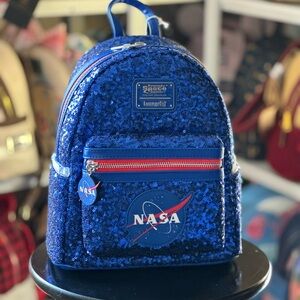 Loungefly NASA Blue Backpack